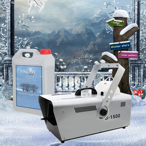 เครื่องทำหิมะ-เทียม-1500w-snow-machine-น้ำยาหิมะ-5-ลิตร