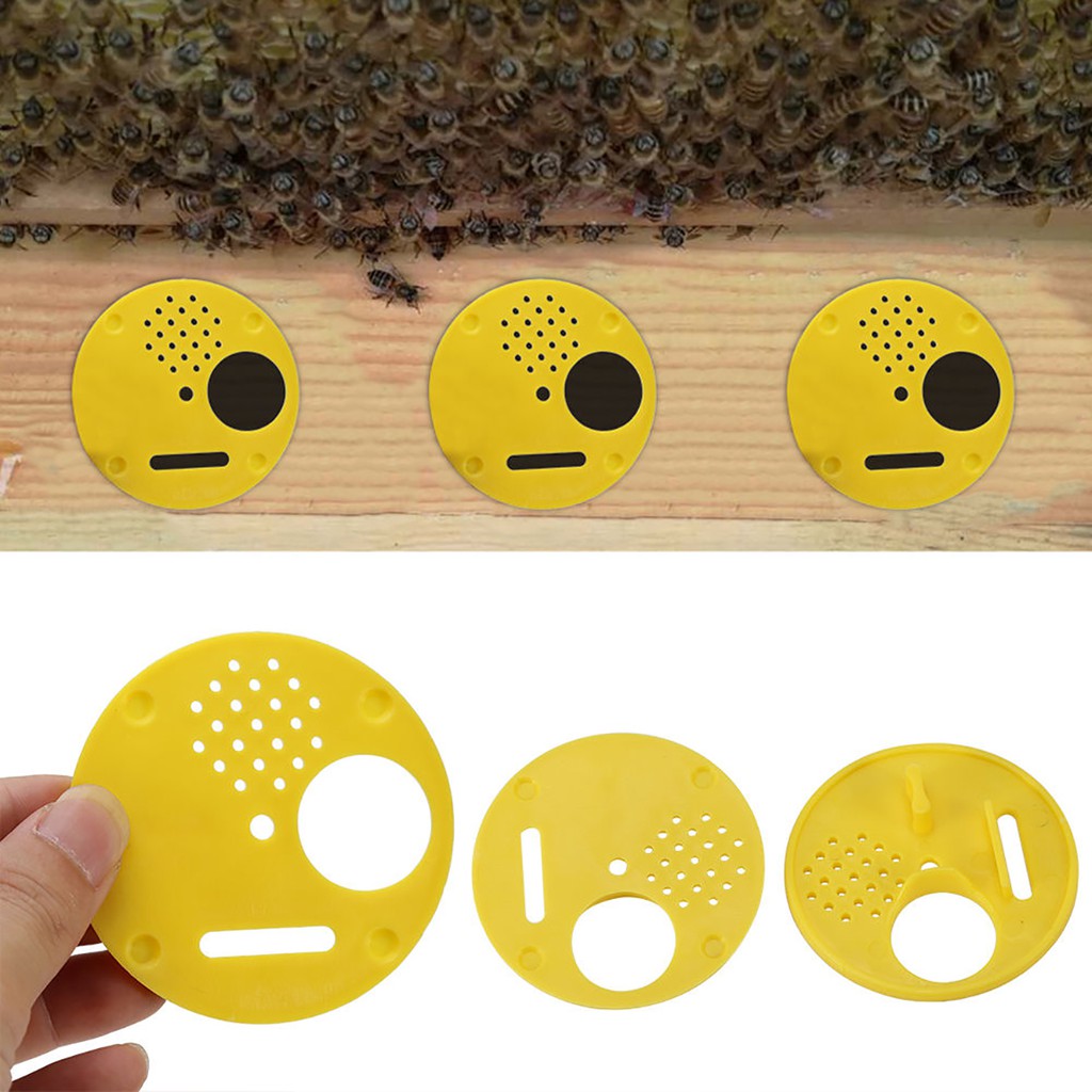 ภาพหน้าปกสินค้าอุปกรณ์เลี้ยงผึ้งสีเหลืองสำหรับเลี้ยงผึ้ง 12 ชิ้น จากร้าน brzone.th บน Shopee