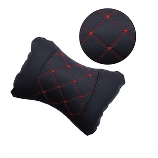 หมอนรองคอในรถยนต์ สีดำ 1 ชิ้น Car Seat Neck Pillow