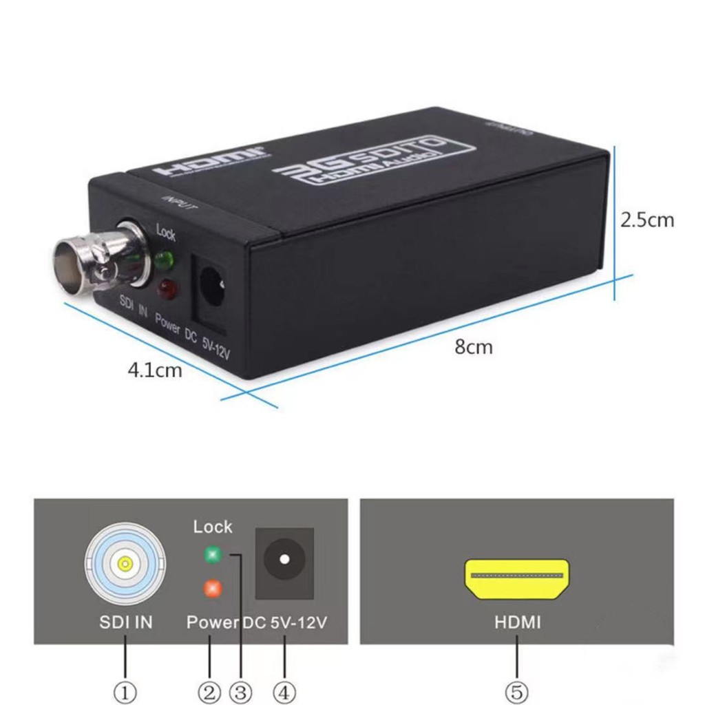 ตัวแปลงสัญญาณ-3g-sdi-to-เอชดีเอ็มไอ-hd-converter-full-hd-เอชดีเอ็มไอ-output-3d-1080p-with-audio