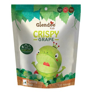 ภาพหน้าปกสินค้าGlendee Kids Crispy Grape เกลนดี้คิดส์องุ่นกรอบ 56 กรัม  (14g * 4bags) ที่เกี่ยวข้อง