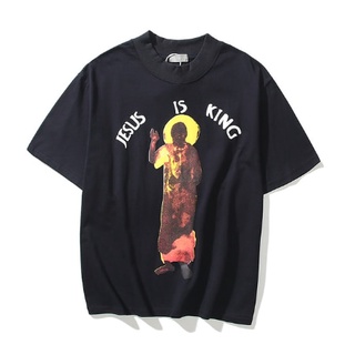 T-shirt  เสื้อยืด พิมพ์ลาย Kanye west Sunday สไตล์ฮิปฮอป วินเทจ ขนาดใหญ่ สําหรับผู้ชาย และผู้หญิงS-5XL