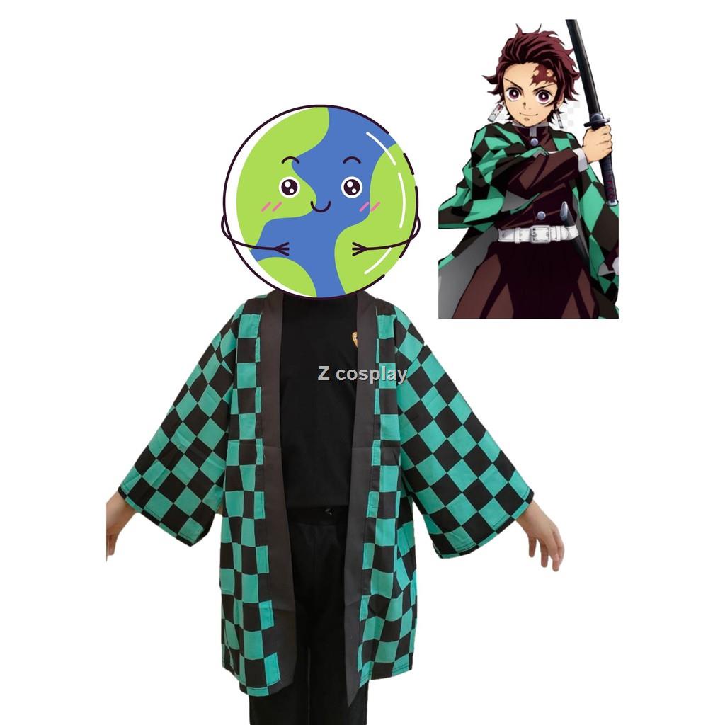 ส่งฟรี-พร้อมส่ง-เสื้อคลุมดาบพิฆาตอสูร-demon-slayer-kimetsu-no-yaiba-cosplay-เสื้อทันจิโร่-เสื้อชิโนบุ-เสื้อเซนอิดซึ