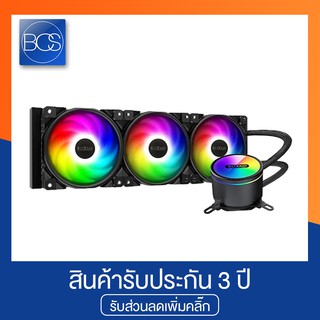 PC Cooler GI-CX360 ARGB CPU Liquid Cooler ชุดน้ำปิด 3 ตอน (ระบบระบายความร้อนด้วยน้ำ)