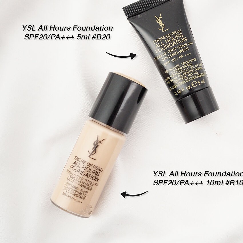 YSL All Hours Foundation SPF20 PA 10ml B10 Shopee Thailand