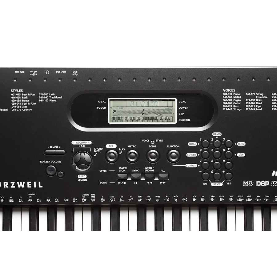 kurzweil-kp70-เปียโนไฟฟ้า-61-keys-รุ่นพกพา-รับประกัน-1-ปี