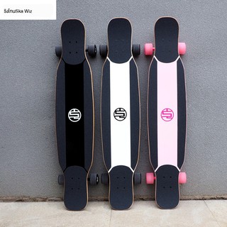 SKAWIZ Longboard Skateboard Professional Board Pinghua Dancing Dance Beginner Adult Street Scrubbing Road <