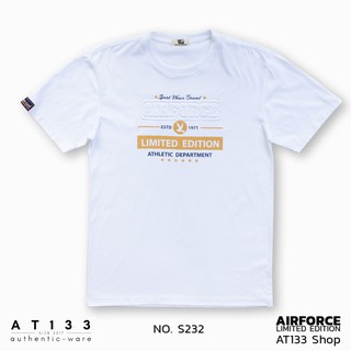 เสื้อยืดแขนสั้น ปั้มนูน Airforce (S23)