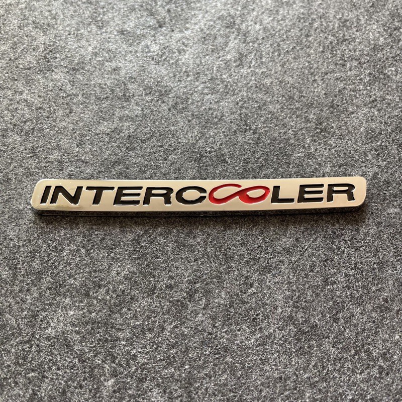 โลโก้-intercooler-ตัวหนังสือหน้ากระจัง-สีเงิน