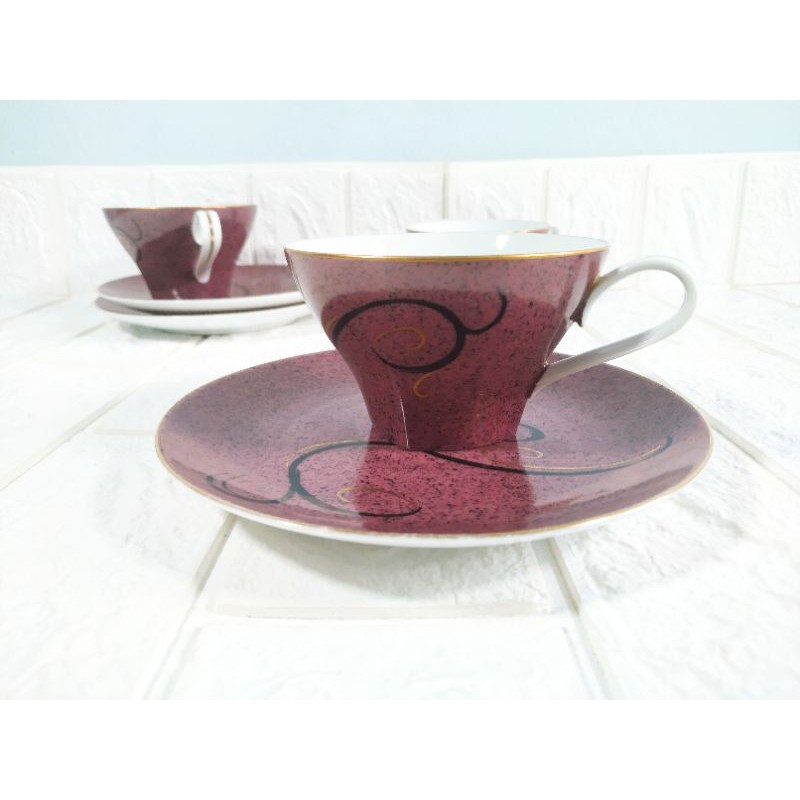 แก้วกาแฟ Noritake Nippon Toki Kaisha 3set Shopee Thailand