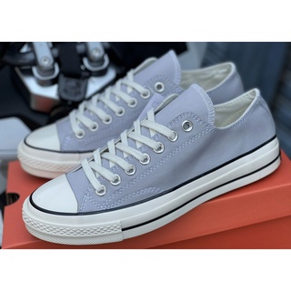 (ราคาพิเศษ) รุ่นสุดฮิตขายดี! รองเท้าผ้าใบหุ้มส้น Converse  FirstString 1970s Repro​ Low-Top สีเทา ส่งเร็ว-ทันใจ