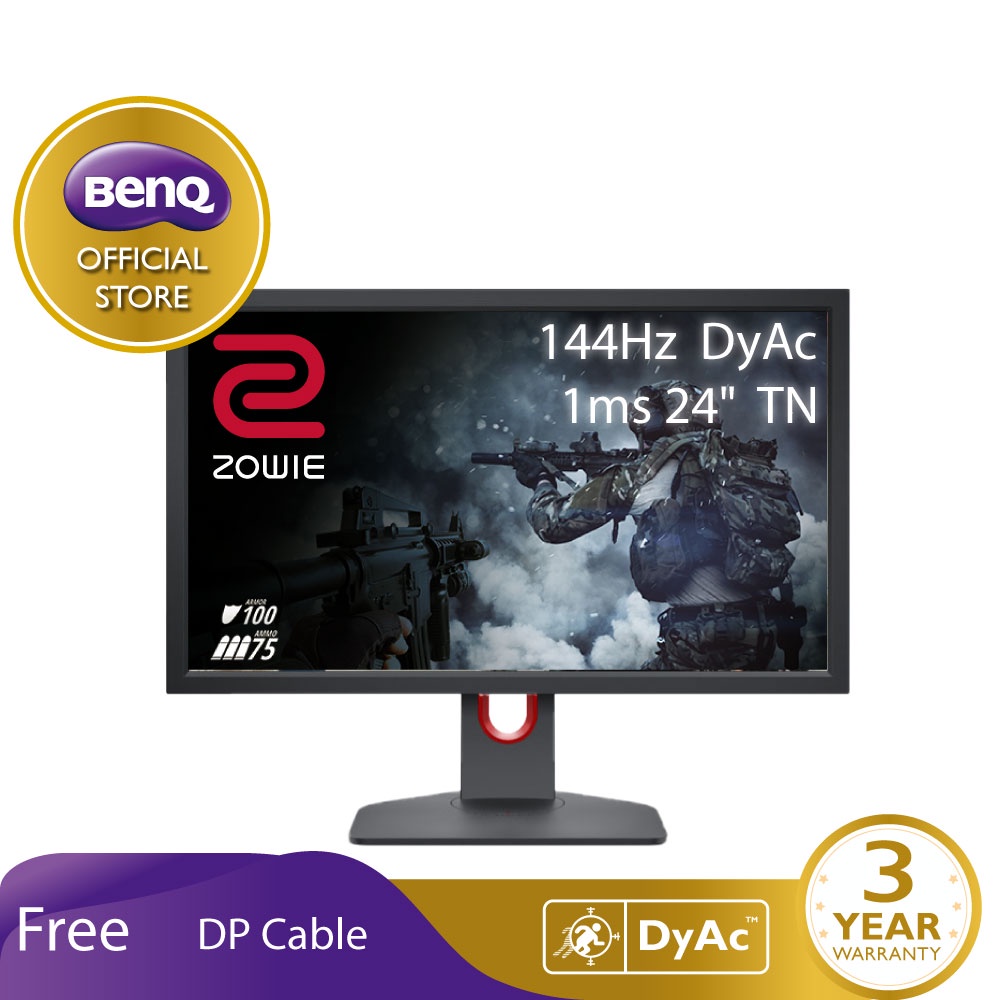 รูปภาพของZOWIE XL2411K 24นิ้ว 144Hz 1ms DyAc Esports Gaming Monitor (จอเกมมิ่ง 144hz, จอเกมมิ่ง 24 นิ้ว)ลองเช็คราคา