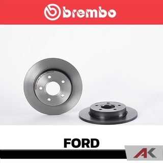 จานเบรก Brembo FORD Focus ปี 2006 หลัง เบรคเบรมโบ้ รหัสสินค้า 08 A029 21 (ราคาต่อ 1 ข้าง)