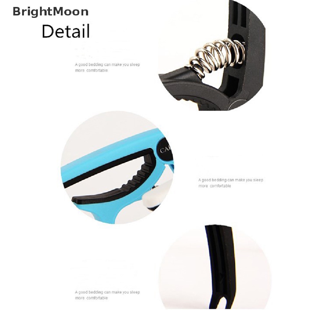 brightmoon-คาโป้พลาสติก-เปลี่ยนสายกีตาร์อะคูสติก-กีตาร์ไฟฟ้า-ขายดี