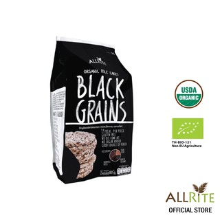 Allrite Black Grains ออไรท์แบล็คเกรน ธัญพืชออร์แกนิคอบกรอบ ชนิดรวมธัญพืชสีดำ 80 กรัม