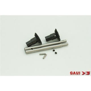 216185-GAUI X3 Tail Output Shaft with Bevel Gears Set (2pcs)