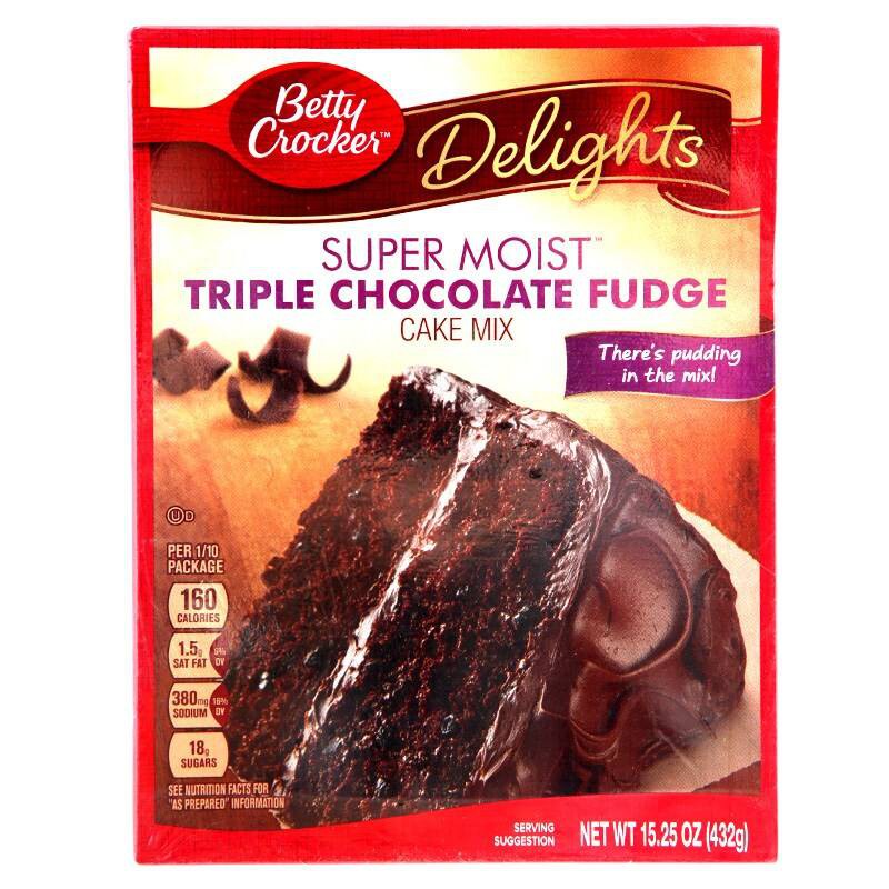 Betty Crocker Triple Chocolate Fudge 432g. Shopee Thailand