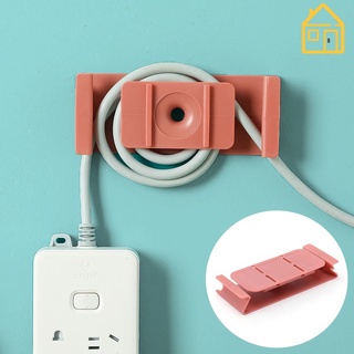 Self-Adhesive Power Strip Desktop Socket Holder / Wall-Mounted Outlet Fixator