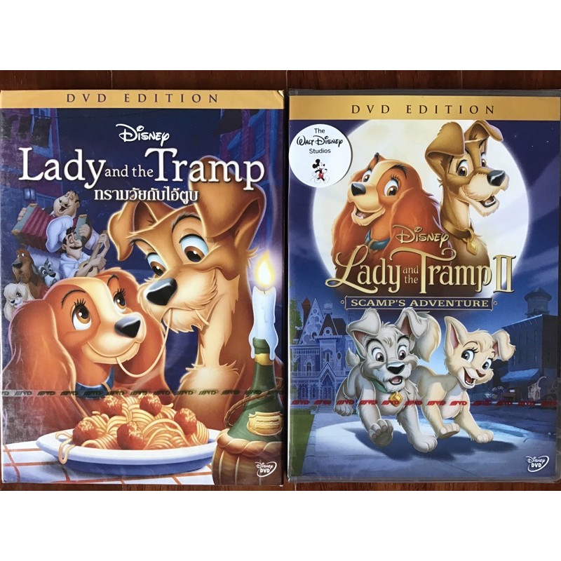 lady-and-the-tramp-1-2-dvd-ทรามวัยกับไอ้ตูบ-1-2-ดีวีดี
