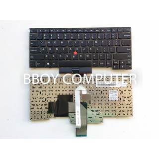 LENOVO Keyboard คีย์บอร์ด LENOVO Thinkpad Edge E330 E335 E430 E430C E435 Keyboard 04Y0227 0C01626 0C01589