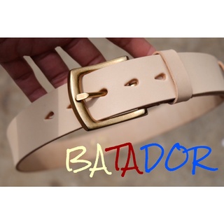 ภาพขนาดย่อของสินค้าเข็มขัดหนังแท้ เข็มขัดหนังวัวฟอกฝาด beltboyshop-BATADOR304 (รุ่นผิวด้าน-เปิดผิว)