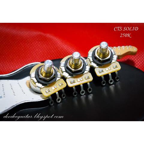 ภาพหน้าปกสินค้าCTS POT GUITAR วอลลุ่ม โทน สำหรับกีตาร์และเบส จากร้าน ded_doodeeguitar_capacitors บน Shopee