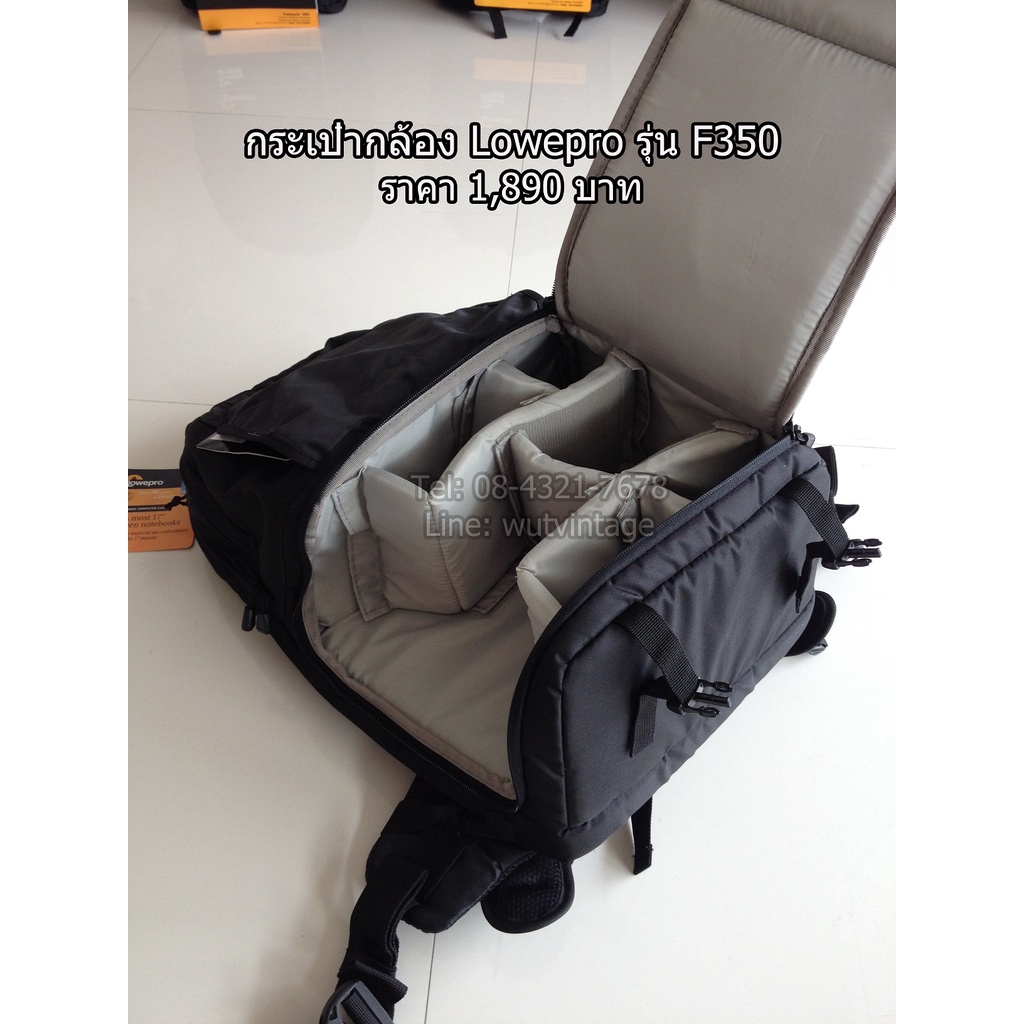 กระเป๋ากล้อง-lowepro-fastpack-350-ใส่โน้ตบุ้ค-17-5-นิ้วได้