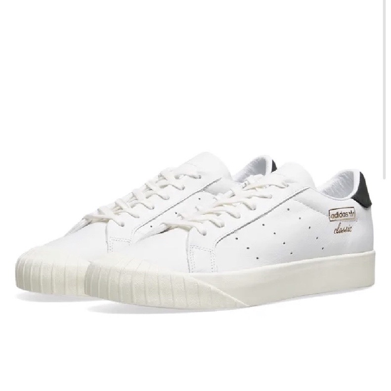 ของแท้/พร้อมส่ง] ADIDAS EVERYN W WHITE & BLACK(CQ2042) | Shopee Thailand