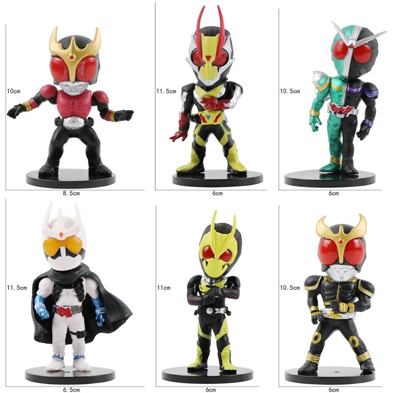 โมเดล-ไอ้มดแดง-kamen-rider-ขนาด-10-cm-มี-12-แบบ-พร้อมส่ง-เก็บปลายทางได้