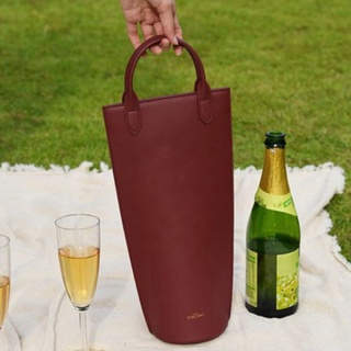 Tocco Toscano | กระเป๋าหนังใส่ขวดไวน์ Bottle Bag, Wine Bag