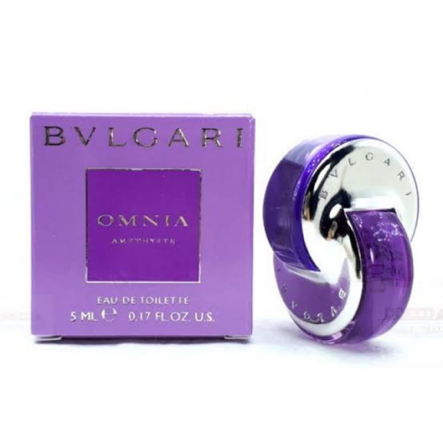 Bvlgari omnia 2025 amethyste edt 5ml