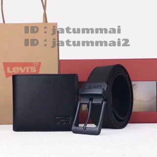 สินค้า LEVI\'S BELT AND WALLET GIFT SET