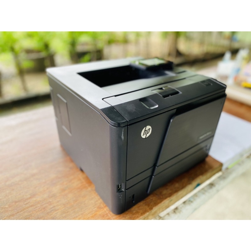 hp-pro400-m401dnมือสองพร้อมใช้งานหมึกใหม่100