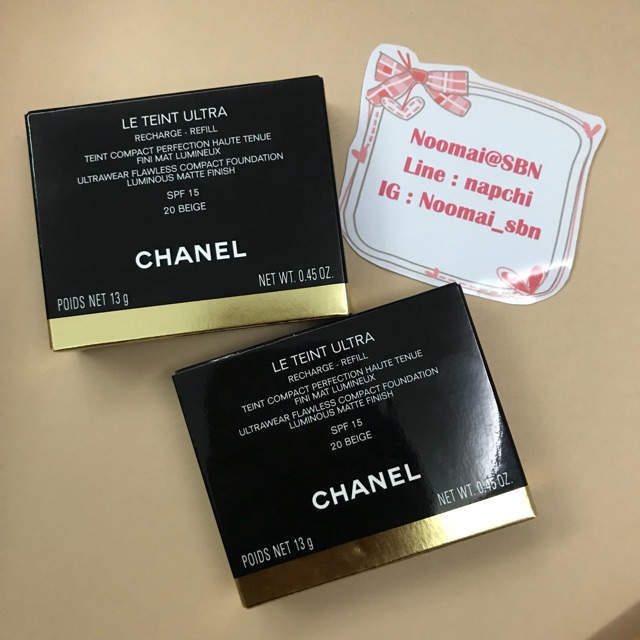 compact foundation chanel