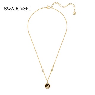 Swarovski สร้อยคอโซ่แฟชั่น จี้หงส์ ประดับคริสตัล ของขวัญวันเกิด x413