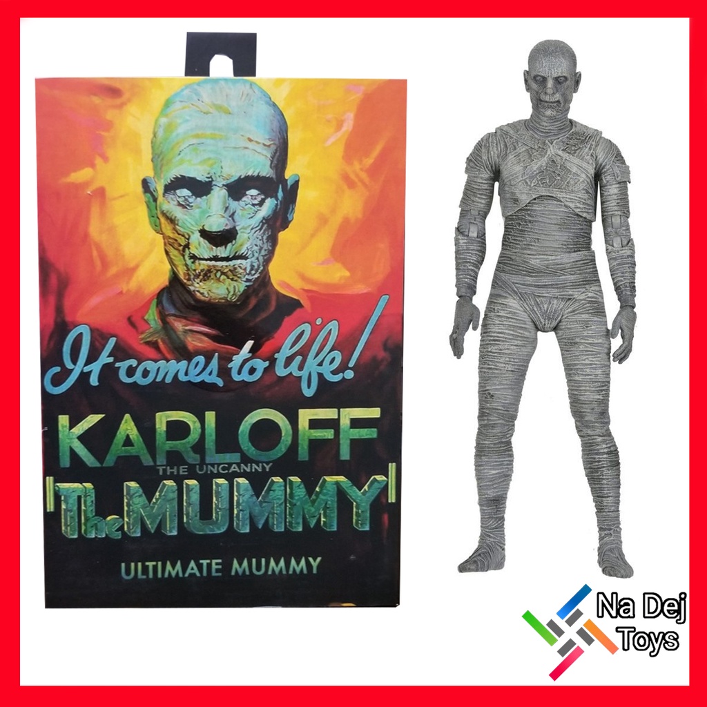 NECA Universal Monsters Ultimate The Mummy 7" Figure ยูนิเวอร์แซล มอนส ...