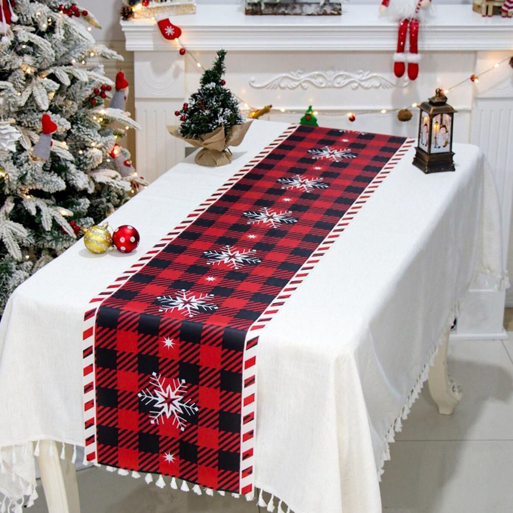 ผ้าปูโต๊ะ-ผ้าโพลีเอสเตอร์-ลายคริสต์มาส-สําหรับตกแต่งบ้าน