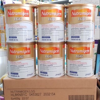 เช็ครีวิวสินค้า(อ่านก่อนสั่งซื้อ ไม่อ่านห้ามโวยวาย)Nutramigen LGG ( ขนาด 400 ก. × 6 กป. ) ex.8/2024