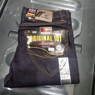 เกางเกงยีนส์สีมิดไนท์(ผ้ายืด)กระเป๋าแมคป้ายMEOriginal101