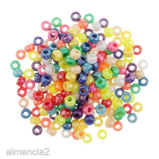 [ALMENCLA2] 200 Pcs Multicolored Glass Loose Beads for DIY Jewelry Findings Making Craft