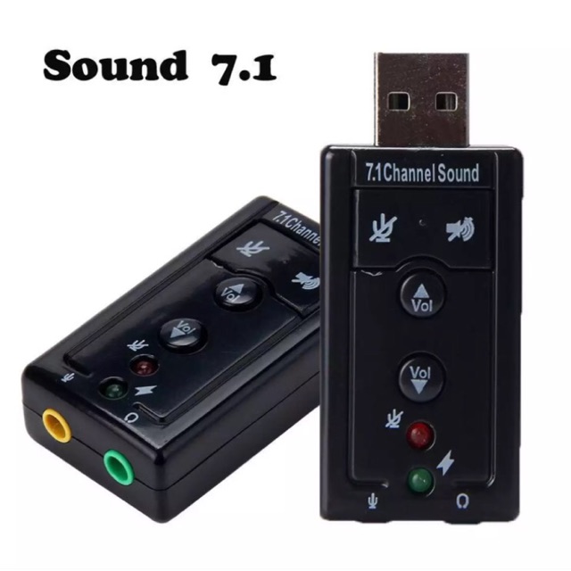 Usb virtual 7.1 channel sound adapter | Shopee Thailand