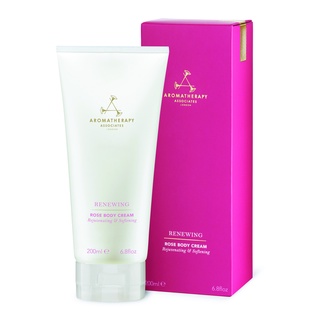 Aromatherapy Associates London (อโรมาเธอราพี เเอซโซซิเอส ลอนดอน) - Renewing Rose Body Cream (200ml)