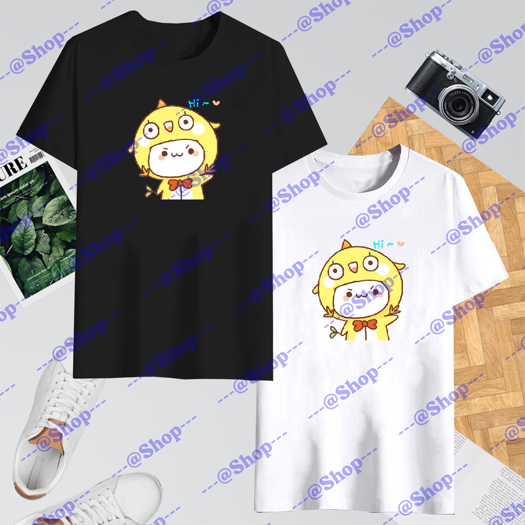 เสื้อวินเทจชาย-แร็ปเปอร์-ไก่น่ารักหญ้ายาวแป้งออกแบบแฟชั่นเสื้อผ้าเสื้อยืดผ้าฝ้าย-4-ขนาด-s-m