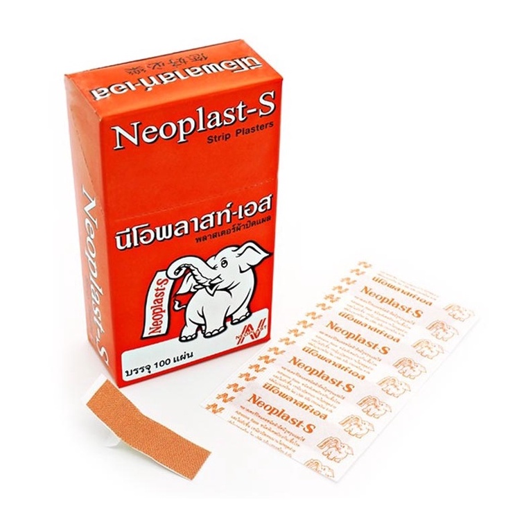 neoplast-s-พลาสเตอร์แบบผ้าปิดแผล-นีโอพลาสท์-100-ชิ้น