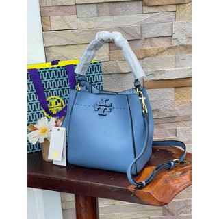 💕TORY BURCH McGraw Small Bucket Bag