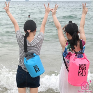 กระเป๋ากันน้ำ  beach กระเป๋าเป้สะพายหลังกลางแจ้ง water-proof bag