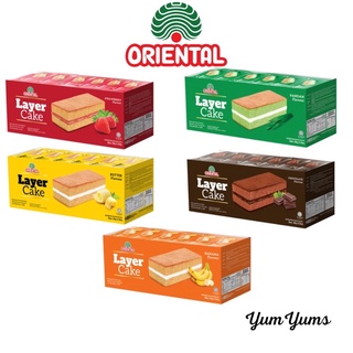 ภาพหน้าปกสินค้าขนมเค้ก Oriental Layer Cake 1 กล่อง บรรจุ 24 ชิ้น มีหลายรส ที่เกี่ยวข้อง