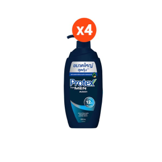 โปรโมชั่น : Protex โพรเทคส์ ฟอร์เมน สปอร์ต 600 มล. ขวดปั๊ม รวม 4 ขวด ช่วยให้รู้สึกสะอาดสดชื่น ครีมอาบน้ำ สบู่ สบู่อาบน้ำ Protex shower cream For Men Sport 600ml x4