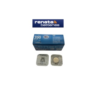 ถ่านกระดุม ถ่านนาฬิกา Renata 390 (SR1130SW) Watch Batteries Silver Oxide 1.55V ถ่านสวิส แพคกิ้งเม็ดเดี่ยว ของแท้