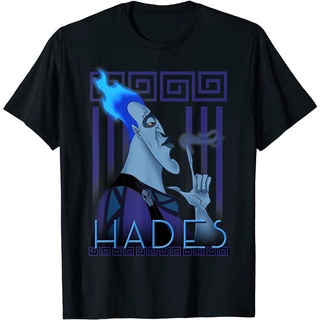 เสื้อยืด พิมพ์ลายกราฟฟิค Hercules Hades ทรงเรขาคณิต สําหรับผู้ใหญ่